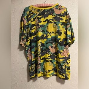 Sponge Bob Square Pants Men’s size 1X T Shirt